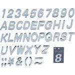 クリスタルメタル文字 光