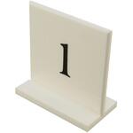 サインプレート テーブルナンバーT型 両面表示 光