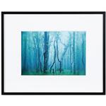 アルミ額縁 ギャラリー 2L ブラック/ホワイト Kenko(ケンコートキナー)