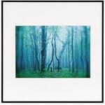 アルミ額縁 ギャラリー A4スクエア ブラック/ホワイト Kenko(ケンコートキナー)