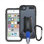 Protection Military Grade W/Key Mount & Carabiner for iPod touch ( 7th/6th/5th ) [ Black ] ARMOR-X