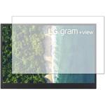 液晶保護フィルム LG gram +view 16 インチ モバイルモニター 対応 高硬度9H 高透明 ハードコート 互換品 メディアカバーマーケット