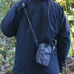 TYVEL．スマホショルダーポーチ マットブラック MagX(マグエックス)