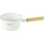 シルキーライフ ホーローミルクパン 15cm ヒロショウ