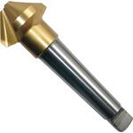カウンターシンク 90°3枚刃 TiNコーティング MTシャンク WEBA