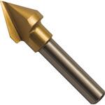 カウンターシンク 60° 1枚刃 TiNコーティング WEBA