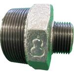 ねじ込み白管継手 径違いニップル 桑名金属工業