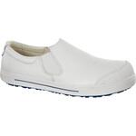 スチール先芯入りスリッポンタイプ本革安全靴”QS400” ホワイト ビルケンシュトックジャパン