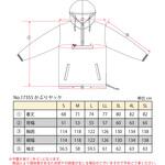 17355 フード付き中綿キルトかぶりヤッケ Teagles (トーマセンイ)