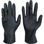 使い捨てニトリル手袋 ワーカーズグローブ すべり止め付き極厚 TRUSCO