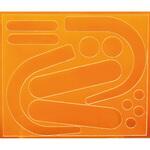 ハーネスフック用中輝度蓄光蛍光テープ TRUSCO