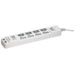 火災防止+USB給電機能付マルチタップ プリンストン