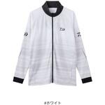 DE-7326 ロングスリーブ ドライシャツ フルジップ #ホワイト DAIWA(ダイワ)[船舶用品・漁業資材]