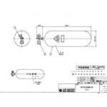 ボンベ 8L 自蔵式呼吸具 KS-8C用 ボンベ エア・ウォーター防災