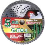 竹・雑木用チップソー キンボシ