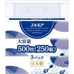 エルモア ソフトパックティシュー 大容量 (3個ポリ) カミ商事