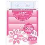 エルモア ソフトパックティシュー ピンク (5個ポリ) カミ商事