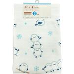 フェイスタオル2枚組 ガーゼワッフル スナッピー 林