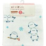 ハンドタオル3枚組 ガーゼワッフル スナッピー 林