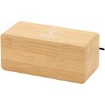 ワイヤレス充電機能付き ウッド調マルチクロック ナチュラル アーテック[学校教材・教育玩具]