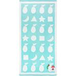 コンパクトバスタオル はらぺこあおむしシェイプ 林