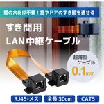 PoE給電対応すきまケーブル 防犯カメラなど ブロードウォッチ