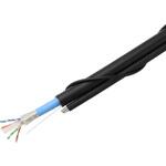 自己支持線付き環境配慮形 屋外用Cat.6A SF/UTP 2重シールドケーブル 日本製線