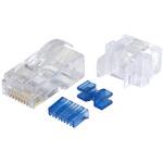 24AWG Cat.6A RJ45モジュラープラグ 日本製線