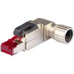 Cat.6A 現場成端用RJ45モジュラープラグ(アングルタイプ) 日本製線