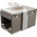 RJ45 カテゴリー6AシールドJJアダプタ(キーリング付) 日本製線