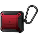 AirPods 第3世代 ケース カバー ZEROSHOCK 衝撃吸収 カラビナ付 ワイヤレス充電可 MagSafe充電可 落下防止 エレコム