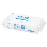 蓋つき除菌ウェットティッシュ アルコールタイプ 70枚入 アイリスオーヤマ