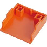 M3型 ボトルレス式中量スチール棚 免震樹脂ベース付 300kgタイプ 高さ1800mm 単体型 TRUSCO