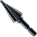 ”ナイスマイティステップドリル”(2枚刃・黒染め・六角軸) TRUSCO