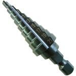 ”ナイスマイティステップドリル”(2枚刃・黒染め・ストレートシャンク) TRUSCO