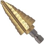 ”ナイスマイティ電気・設備用ステップドリル”(2枚刃・ストレートシャンク) TRUSCO