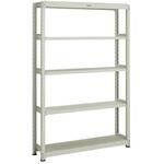 M2型 ボルトレス式軽中量スチール棚 200kgタイプ 高さ1200mm 単体型 TRUSCO