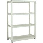 M3型 ボトルレス式中量スチール棚 300kgタイプ 高さ2100mm 単体型 TRUSCO