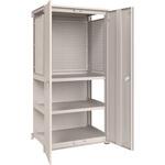 M3型ユニット保管庫(パンチングパネル付、高さ1800mm)連結型 TRUSCO