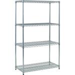 スチール製メッシュラック 250kgタイプ 高さ1530mm TRUSCO