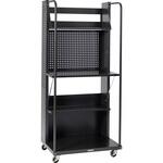 ハイタイプシェルフテーブルタイプ(キャスター付き) TRUSCO