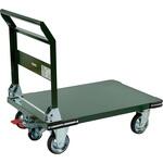 鋼鉄製運搬車 始動アシスト機構付台車ストッパー仕様 TRUSCO