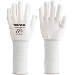 ホワイトHPPEインナー手袋ロング TRUSCO