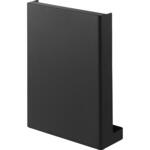 目隠しキーフックスタンド タワー 2段 ブラック 山崎実業