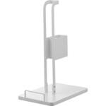 スティッククリーナー紙パック&充電器収納スタンド タワー ホワイト 山崎実業