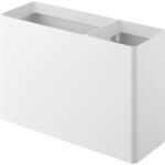 スーパー・コンビニ弁当がそのまま入る分別ダストボックス タワー ホワイト 山崎実業