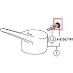 ハンドルキャップASSY INAX(LIXIL)