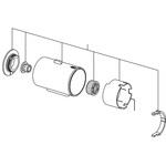 温調ハンドル INAX(LIXIL)