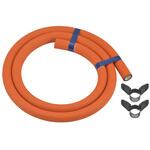 【切売り】  LP(プロパン)ガス用ガスホース ゴム管 9.5mm 呼び径 日本製 安全 タケノコ 劣化交換 GAONA(ガオナ)