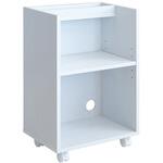 サイドラック サイドチェスト オープンラック キャスター付き Lezele (ルゼル) ミヤタケ(宮武製作所)